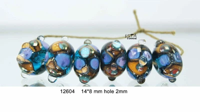 Набор стеклянных бусин № 12604 ISTA Lampwork