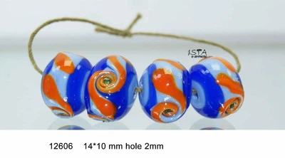 Набір скляних намистин № 12606 ISTA Lampwork