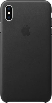 Etui Apple Leather Case do Apple iPhone Xs Max Black (MRWT2)