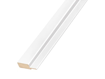 Финишная планка рейка МДФ Super Profil Белый SM2 37,8×2800×11,6 мм SP010550-2