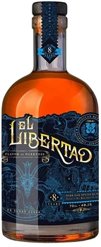 Ром El Libertad Dark Oak Spiced 8 Ans 8 років 0,7л 48,1%