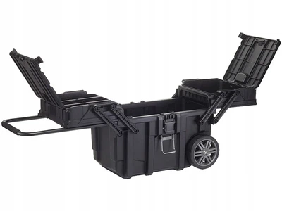 Мобильный ящик для инструментов Keter Job Box 57 л пластик 646x373x410 мм на колесах