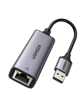 USB 3.0 Ethernet адаптер UGREEN RJ45 (1000 Mbps) | Гигабитная сетевая карта LAN для ПК, ноутбука, MacBook