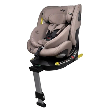 Автокресло Bugs Axis 360 группа 0/1/2/3 от 0 до 36 кг Stone Brown 4823056520027