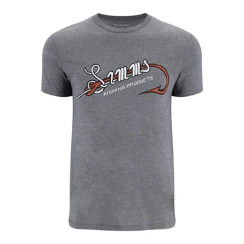Футболка Simms Hook & Loop T-Shirt Athletic Heather L