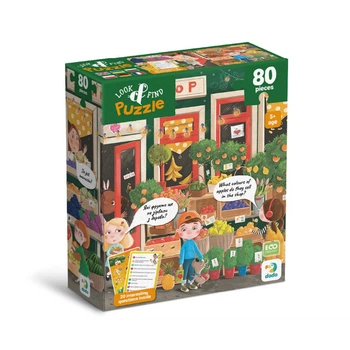 Пазл "Шукай та знаходь: Літні смаколики" DoDo Toys 300665, 80 елементів