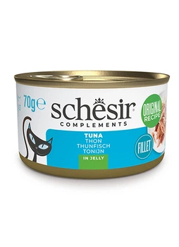 Влажный корм Schesir Tuna для кошек, тунец в желе, 70 г
