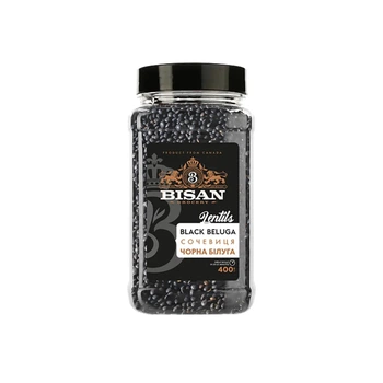 Чечевица Bisan «Черная Белуга» 400 г
