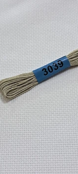 3039 Нитки для вишивки Муліне Гамма