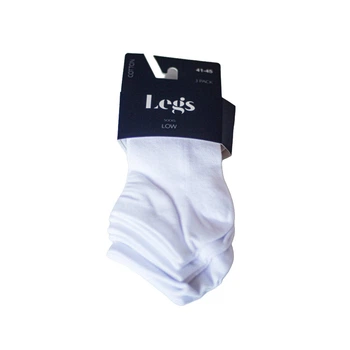 Носки мужские Legs SOCKS MEN COTTON MESH LOW р.41-45 3 пары white