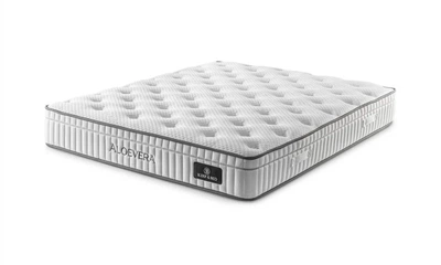 Матрас беспружинный Aloevera Visco Memory Foam 140x200 см Трикотажное полотно