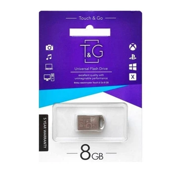 Флеш пам'ять 8Gb T&G 105 metal (59157)