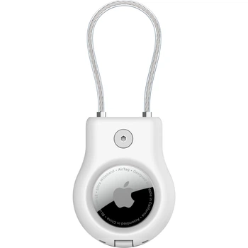 Чехол для трекера Belkin AirTag Secure Holder with Wire Cable White (MSC009BTWH)