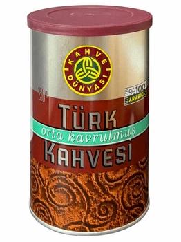 Кава турецька Kahve Dunyası Türk Kahvesi 250г 100% Arabica (середнє обсмаження)
