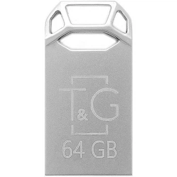 Флешка T&G 64GB 110 Metal Series Silver (TG110-64G)