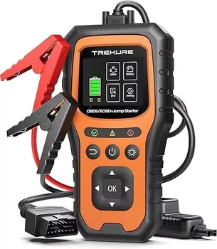 Пусковое устройство для автомобиля OBD2 сканер Power bank Trekure 5000A 3в1