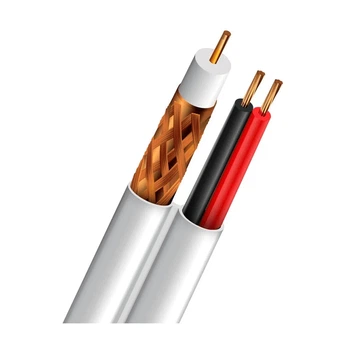 Кабель коаксиальный RG-59+2*0.5 CU 0.8mm Indoor Trinix 305m (35-00030)
