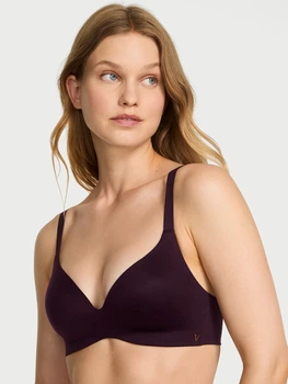 Бюстгальтер без косточек бесшовный Victoria's Secret 469969768 36D Фиолетовый (1161023391)