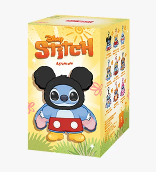 Коллекционная игрушка-брелок Pop Mart из коллекции Disney Stitch Adventure Series Дисней "Стич: Приключения" 1 шт