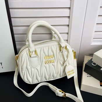 Жіноча сумка крос-боді Miu miu 87121 18119 біла