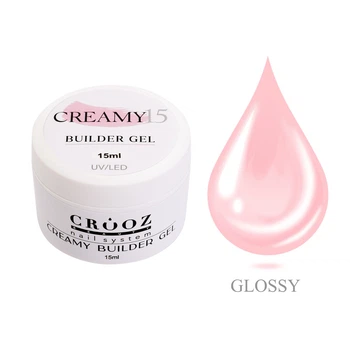 Гель для наращивания ногтей Crooz Creamy Builder Gel №15 15 мл