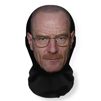 Повнолицева маска прикол з 3D-друком Face Mask Simulation Model 9