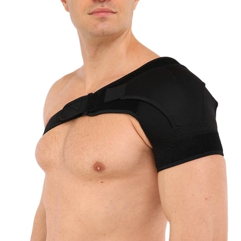 Фиксатор плечевого сустава (1шт) SIBOTE Shoulder Support ST-7493-L левый Размер One size Черный