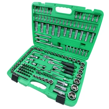 Набор инструмента комбинированный 1/4"&3/8"&1/2" 151ед. TOPTUL GCAI151R