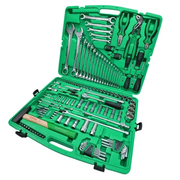Набор инструмента комбинированный 1/4"&1/2", ключи 6-32мм, 130ед. TOPTUL GCAI130T