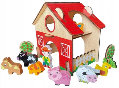 Zestaw do zabawy Farma KREA Farm Play Set 36-2036 (5707152077854)