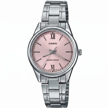 Женские часы Casio LTP-V005D-4B2 розовые 30 м