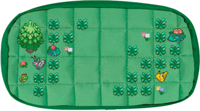 Чохол Hori Puff Pouch Pokemon для Nintendo Switch 2 Pixel Green (4961818044357)