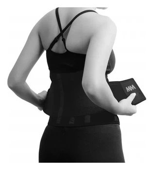 Пояс компрессійний MadMax MFA-277 Slimming belt Black/black S (Black/black S)