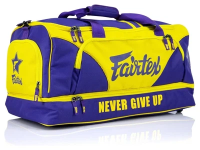 Спортивна сумка Fairtex BAG2 Purple/Yellow (PP_BAG2_Purple/Yellow)