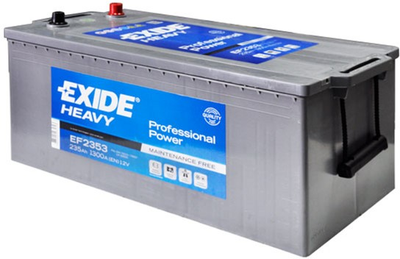Автомобильный аккумулятор Exide Power Pro 6СТ-235 (EF2353) 235 Ач (+/-) Euro 1300 А (EF2353)