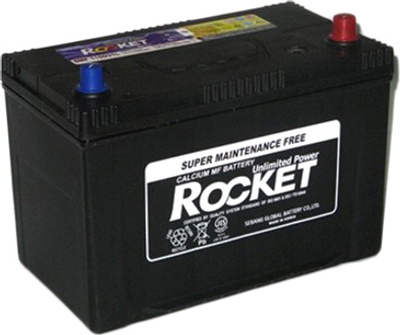 Автомобильный аккумулятор Rocket 6СТ-95 95 Ач (-/+) Asia 790 А (SMF 115D31L)