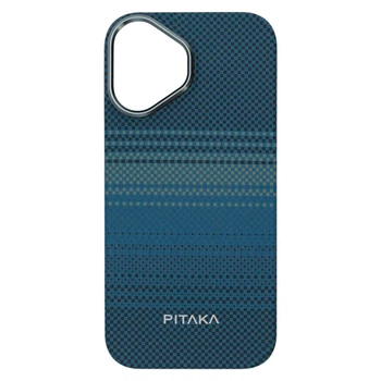 Чохол (накладка) Apple iPhone 17, Pitaka Ultra Slim, Moonrise, MagSafe, Малюнок - 749579