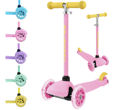 Самокат Bold Cube Tenny 3 Wheel Scooter Рожевий (SKY008) (5060885840301)