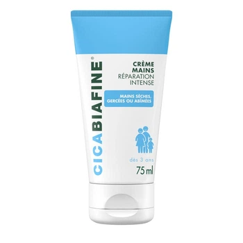 Крем для рук CicaBiafine Crème Mains интенсивное восстановление для сухих и потрескавшихся рук 75 г