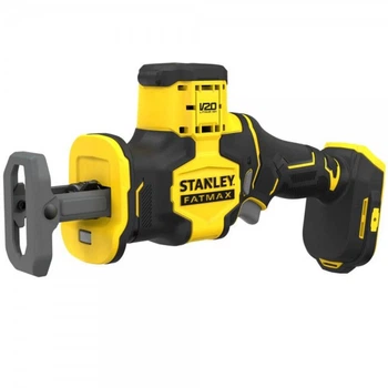 Пила шабельна міні безщіткова STANLEY FatMax V20 хід 19 мм 0-2800 об/хв 2-позиційний тримач без АКБ і ЗП SFMCS305B-XJ