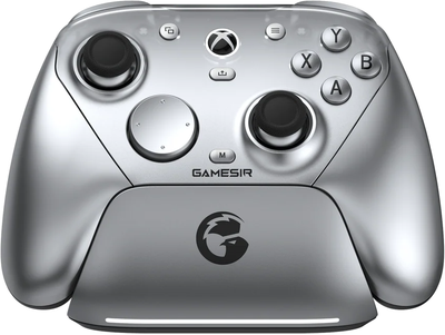Kontroler bezprzewodowy GameSir G7 Pro Metalic Silver (6936685224261)