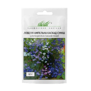Лобелия ампельная Каскад смесь, 0,1 г