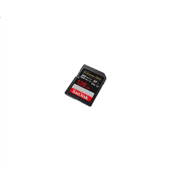 Карта памяти SanDisk SD 128 ГБ V60 U3 C10, чтение 280 МБ/с, запись 100 МБ/с