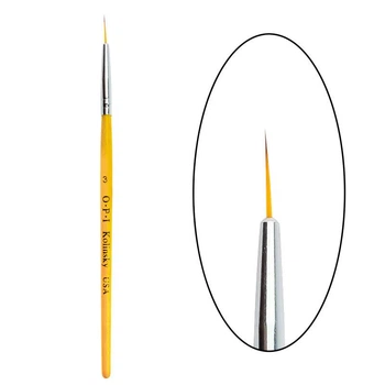 Пензлик OPI Liner 3, дерев'яна ручка L-27