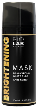 Осветляющая маска с бакучиолом и белой глиной Brightening Mask with Bakuchiol & White Clay BIOLAB Estetic, 100 мл