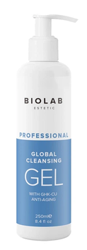 Очищающий антивозрастной гель с Трипептидом Меди Anti-Aging Cleansing Gel With Copper Tripeptide BIOLAB Estetic, 250 мл