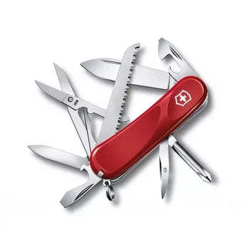 Швейцарский нож Victorinox Evolution 18 красный для активного отдыха с 15 функциями для быта и