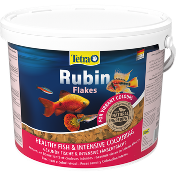 Корм Tetra Rubin Flakes для аквариумных рыбок для окраски хлопья 2.05 кг/ 10 л