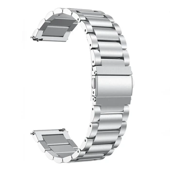 Браслет сталевий для Смарт годинників Silver