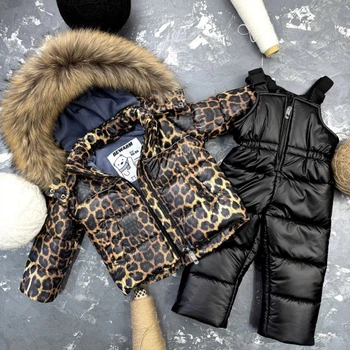 Комбинезон BEWARM Umka раздельный Leopard-Black 98-104 см (5060LB98)